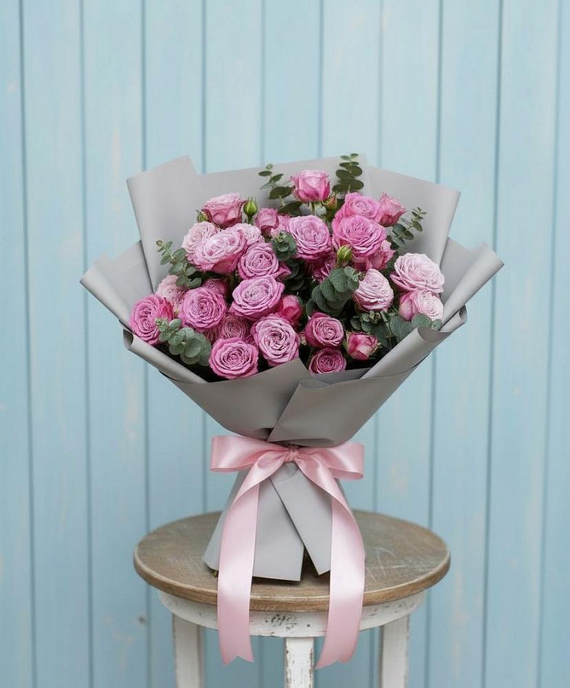 Композиция Яркий комплимент в Алуште Букет цветов из: Розы в Алуште