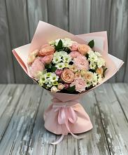 Букет цветов из:  Гвоздики, Розы и Хризантемы #REPLACE_PRED# Алуште