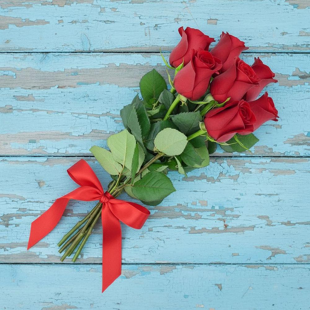 Букет красные розы в Алуште Букет Красные розы в Алуште