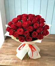 Букет 29 Красных роз в Алуште